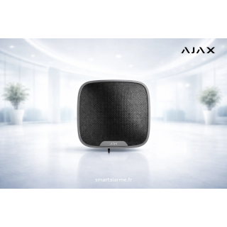 Fibra StreetSiren-W - Sirène extérieure filaire Ajax blanche | VotreSi