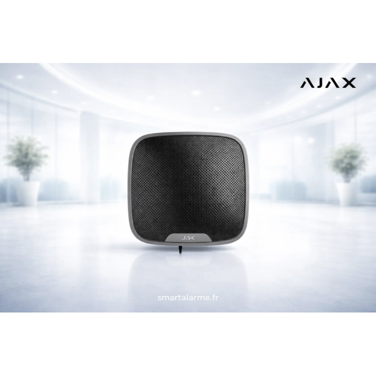 Fibra StreetSiren-W - Sirène extérieure filaire Ajax blanche | VotreSi