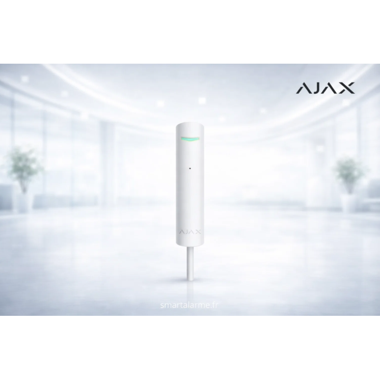 Ajax Sup Fibra GlassProtect-W – Détecteur de bris de vitre filaire bla