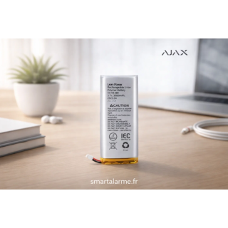 Ajax Hub 2 Plus Battery – Batterie officielle de secours pour centrale