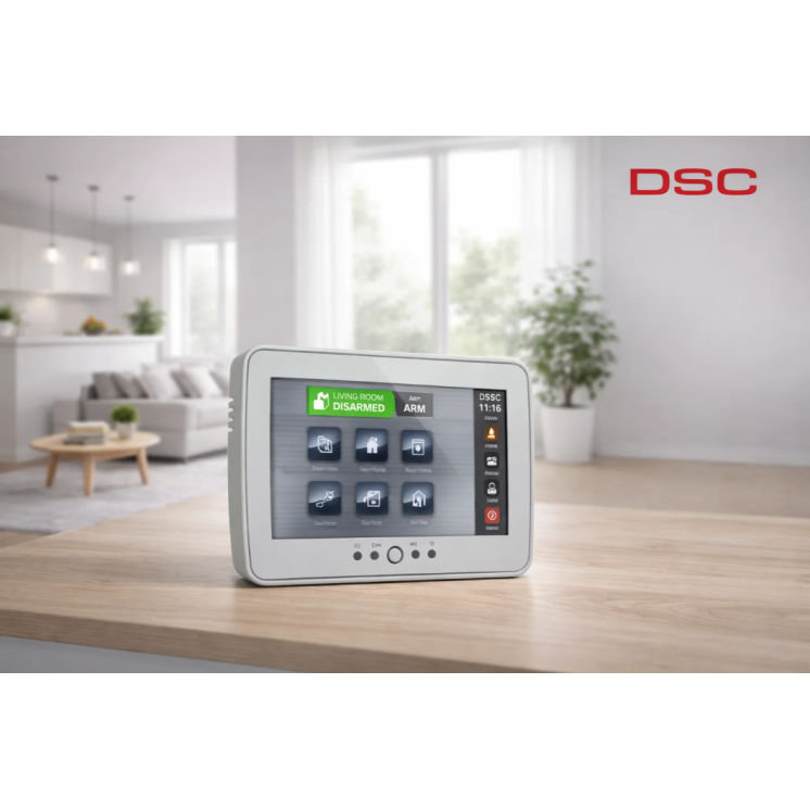 CLAVIER TACTILE 7'' AVEC LECTEUR DE PROXIMITE +1 BADGE