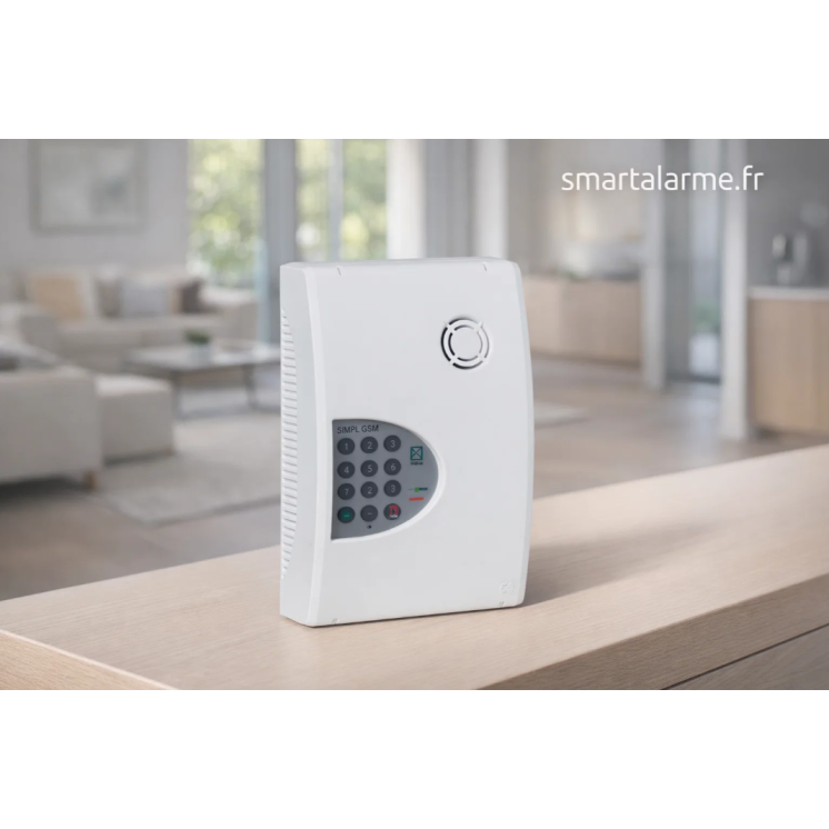 SIMPL’GSM 4G – Carte SIM + installation et mise en service alarme