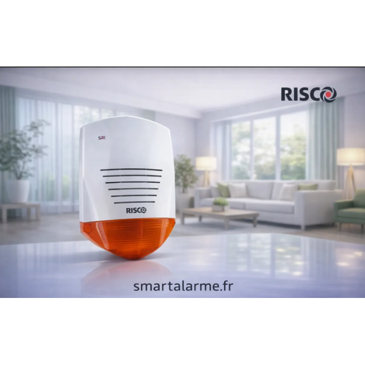 Sirène extérieure Risco 106dB avec flash | RS200WAP000B