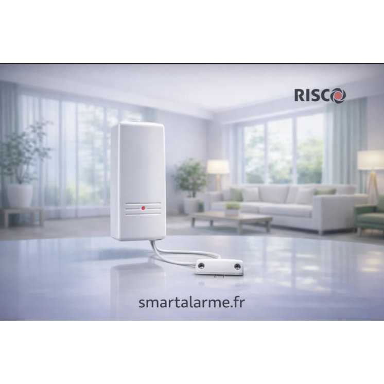 Détecteur fuite d’eau Risco RWT6FW86800B sans fil 868 MHz
