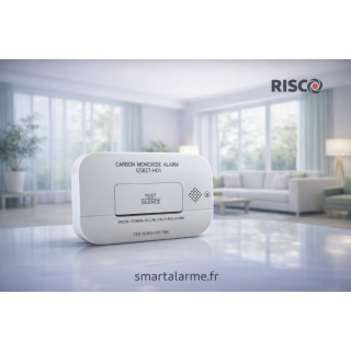Détecteur de monoxyde de carbone sans fil Risco RWT6CO80000B
