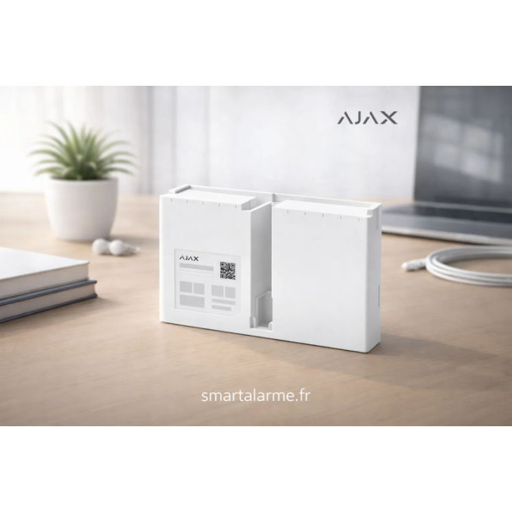 Batterie Ajax Superior 16h blanche Hub G3 ReX G3 | SmartAlarme