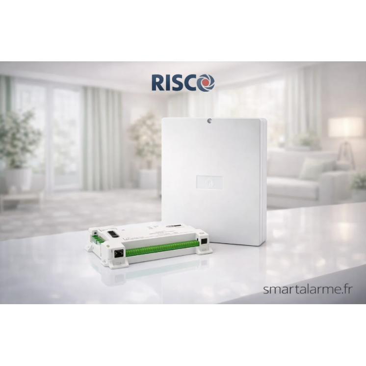 Risco LightSYS+ PVC BP4-4.5A – Centrale d’Alarme Filaire Professionnelle Grade 2
