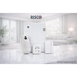 Risco LightSYS Air RW432P813EUA – Kit Alarme Sans Fil 4G avec Détecteu