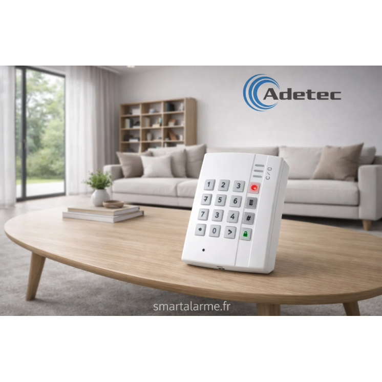 Clavier alarme sans fil 868 MHz bidirectionnel