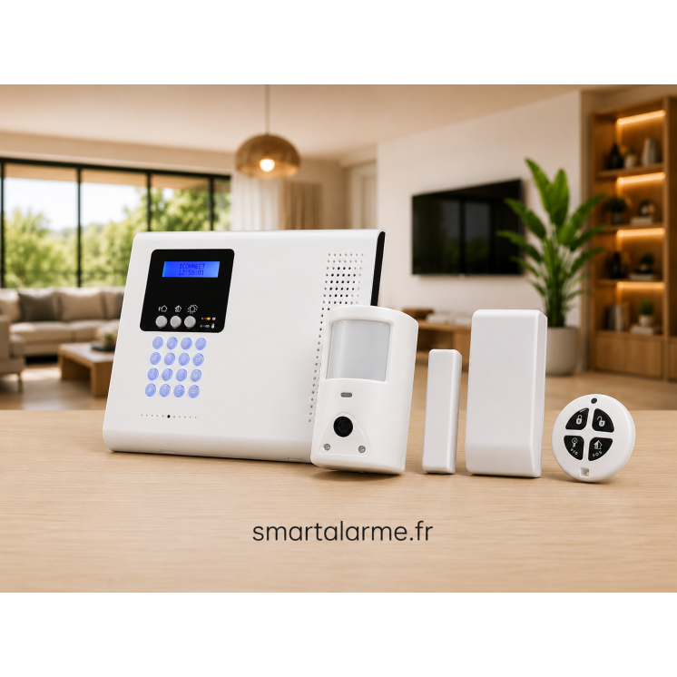 Kit alarme iConnect GSM/IP avec levée de doute photo