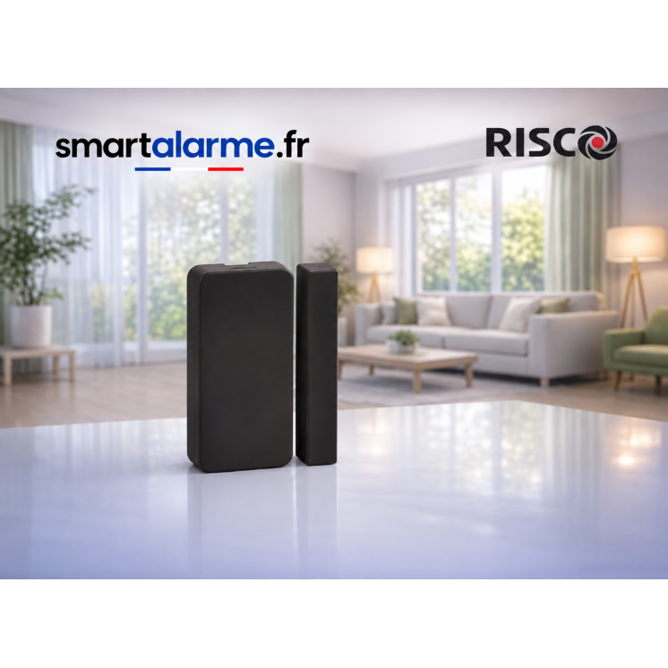 Contact magnétique RISCO noir 868 MHz – RWX7808BLM3C