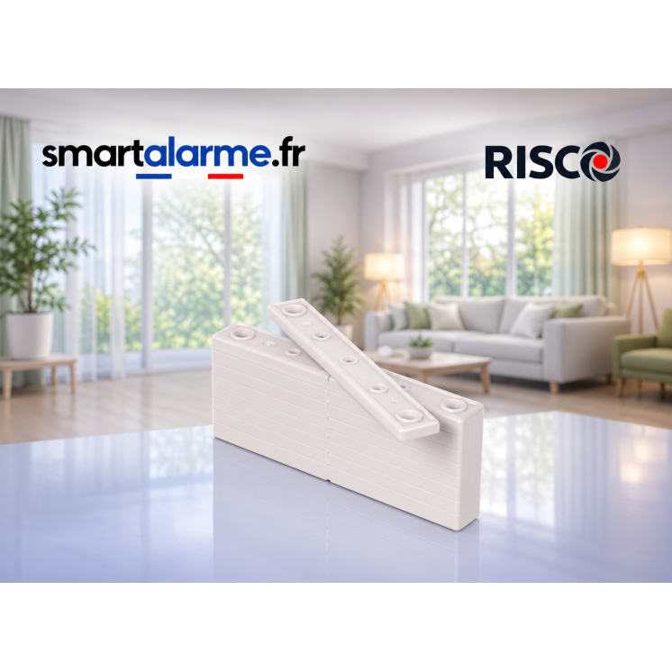 RISCO RAX73MS0000A – Cales pour aimant contact magnétique X73 Blanc – Lot de 10