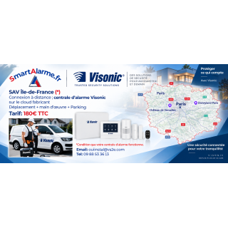 SAV (Service Après-Vente) pour les alarmes Visonic