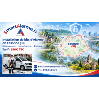 Installation de Kits d'Alarme en Seine-et-Marne (77)