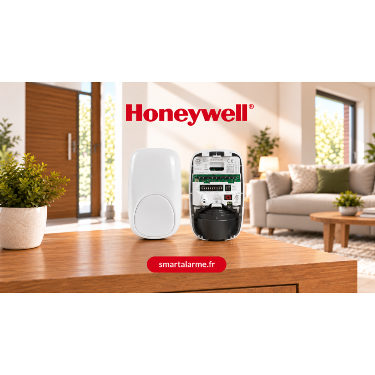 Détecteur filaire PIR Honeywell 16 × 22 m – NFA2P Type 2