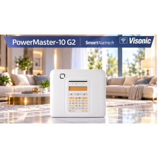 PowerMaster-10 G2 - Système de Sécurité Sans Fil PowerG Compact