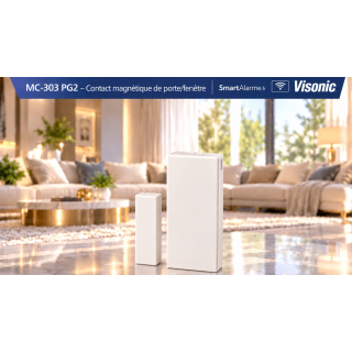 MC-303 PG2 Contact magnétique de porte/fenêtre sans fil PowerG