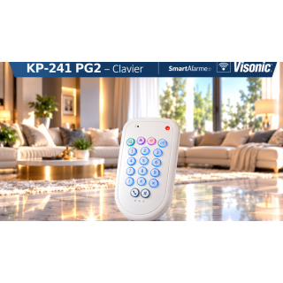 KP-241 PG2 Clavier portable sans fil PowerG.
