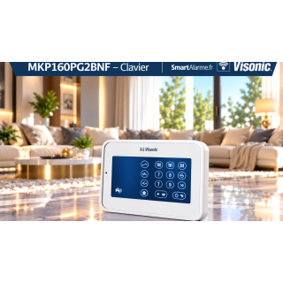Visonic KP-250 PG2 - Clavier de Sécurité Sans Fil | Smart Alarme