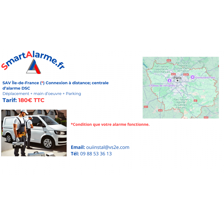 SAV alarme DSC – Maintenance, dépannage et remplacement rapide