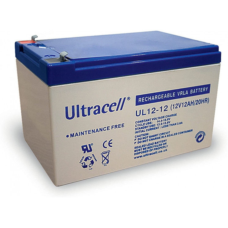 Batterie 12V 12Ah plomb étanche – forte capacité – Smartalarme.fr