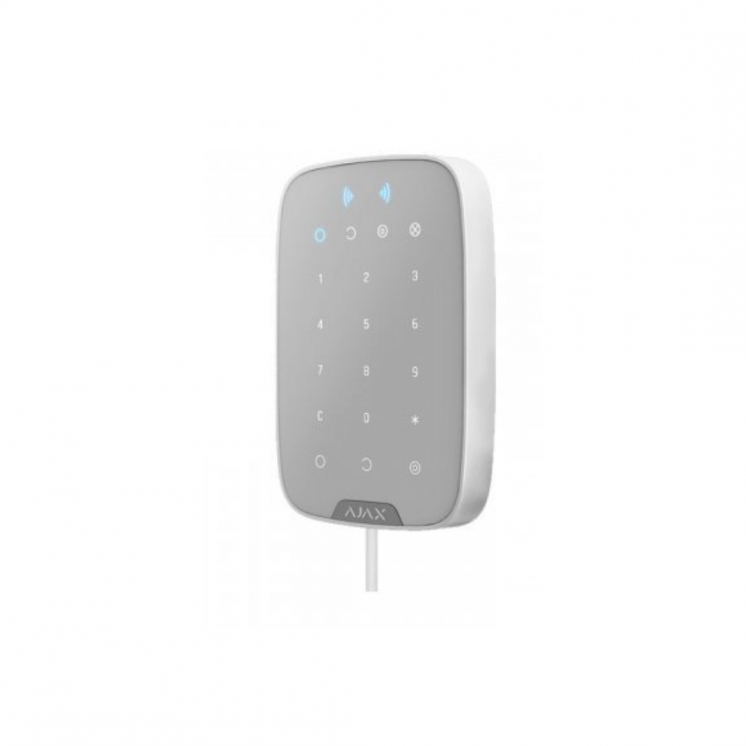 Ajax Fibra Keypad-W NFA2P – Clavier filaire intérieur blanc