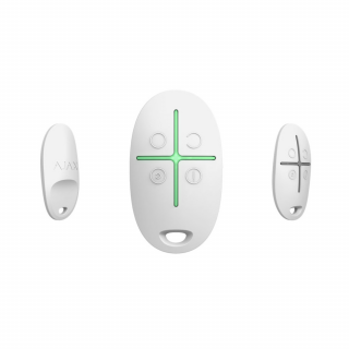 Ajax SpaceControl S-W – Télécommande sans fil blanche