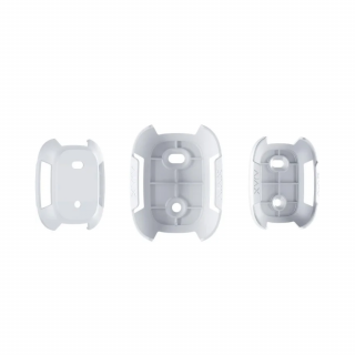 Ajax Holder Button/DoubleButton-W – Support mural blanc