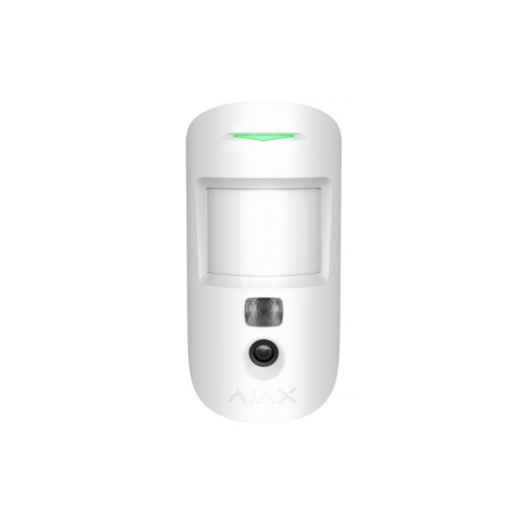 Ajax MotionCam S HD (PhOD)-W – Détecteur avec photo HD