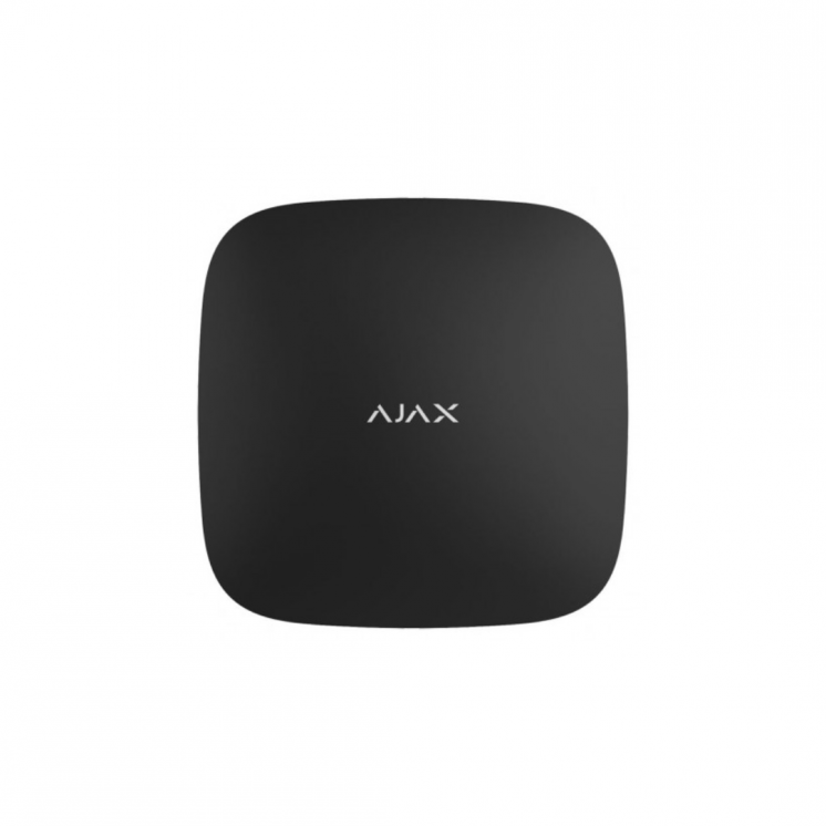 Ajax Hub Plus-B – Centrale d’alarme Wi-Fi et 4G noire | Ajax Systems F