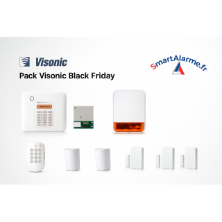 Pack Visonic PowerMaster-10 G2 – Alarme sans fil PowerG complète | Sma