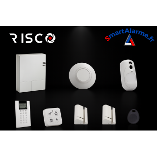 Pack Alarme Sans Fil Risco Light Plus - Sécurité Domestique Complète e