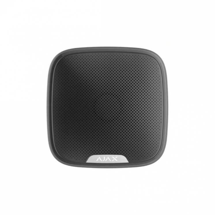 Ajax StreetSiren-B – Sirène extérieure sans fil 113 dB certifiée EN 50