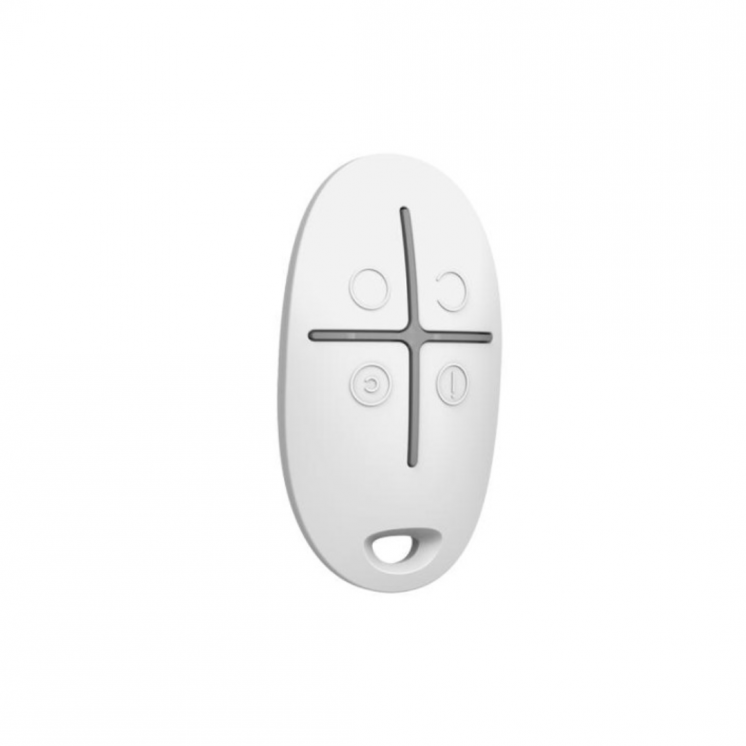 Ajax SpaceControl-W – Télécommande sans fil 4 boutons blanche