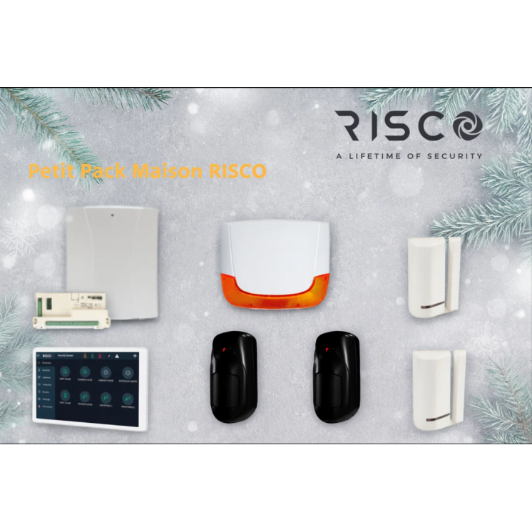 Petit Pack Maison RISCO LightSYS+ | Alarme Maison Connectée – Édition