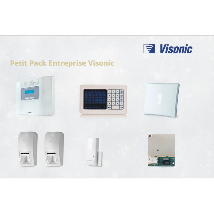 Petit Pack Entreprise Visonic PowerMaster-30 G2 | Alarme Professionnel