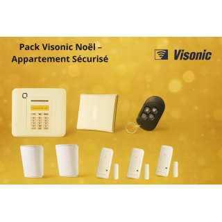 Alarme Appartement Visonic Power 10 | Pack Sans Fil