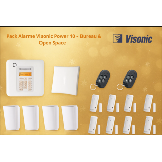 Alarme Bureau Visonic Power 10 | Sécurité Professionnelle