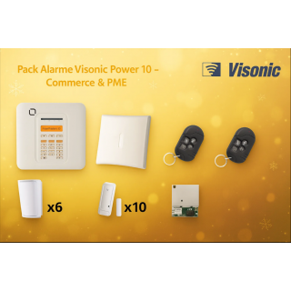 Alarme Commerce Visonic Power 10 | Sécurité Magasin
