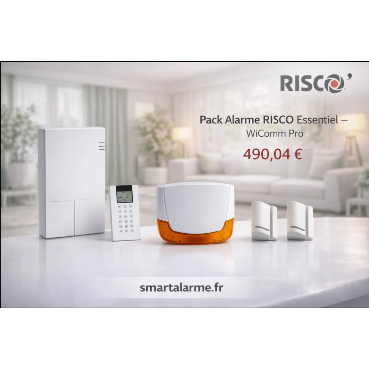 Pack Alarme Risco Essentiel – WiComm Pro