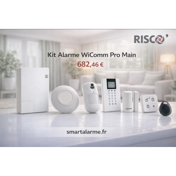 Kit Alarme WiComm Pro Main