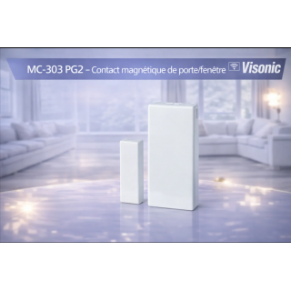 MC-303 PG2 Contact magnétique de porte/fenêtre sans fil PowerG