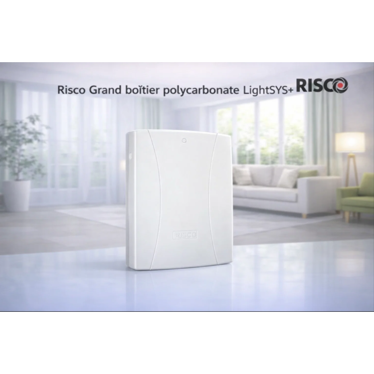 Risco Grand Boîtier Polycarbonate LightSYS+ - Protection Renforcée pou