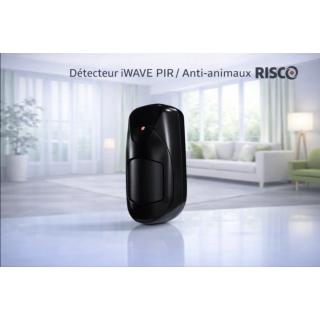 Risco RWX95P868BLD – Détecteur PIR sans fil immunité animaux (36 kg) |