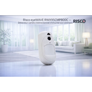 Risco RWX95CMP800C – Détecteur de mouvement avec caméra intégrée | San