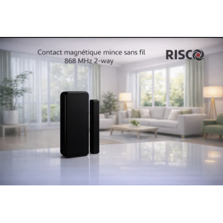 Contact magnétique mince sans fil 868 MHz 2-way
