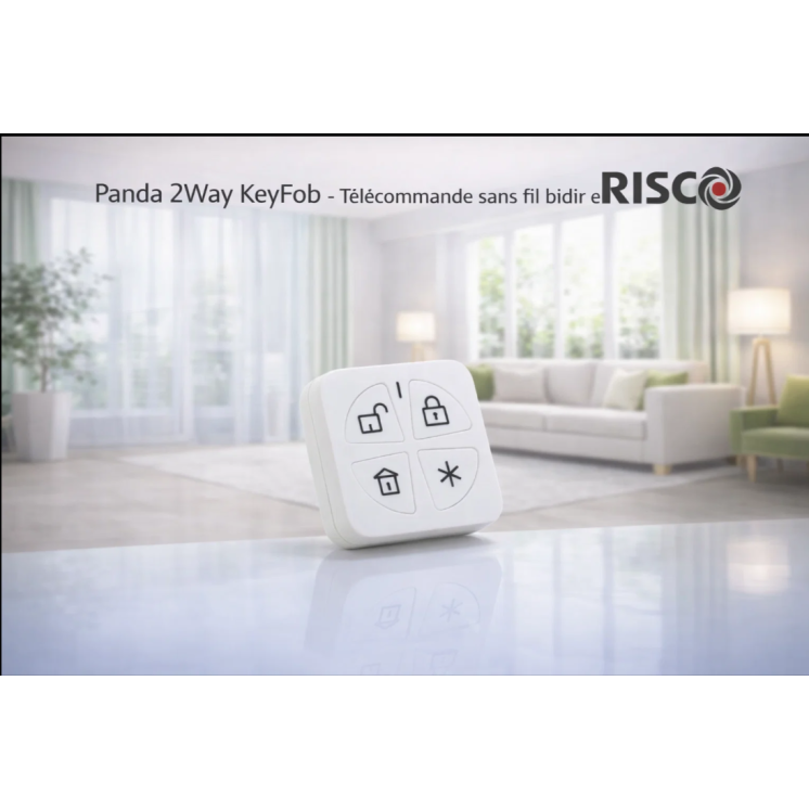 Panda 2Way KeyFob télécommande sans fil bidirectionnelle