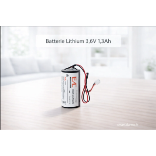 Batterie Lithium 3,6V 1,3Ah