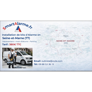 Installation de Kits d'Alarme en Seine-et-Marne (77)
