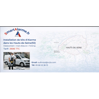 Installation de Kits d'Alarme dans les Hauts-de-Seine (92)